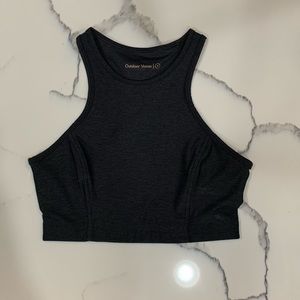 Outdoor Voices Athena Crop Top in Charcoal 🖤